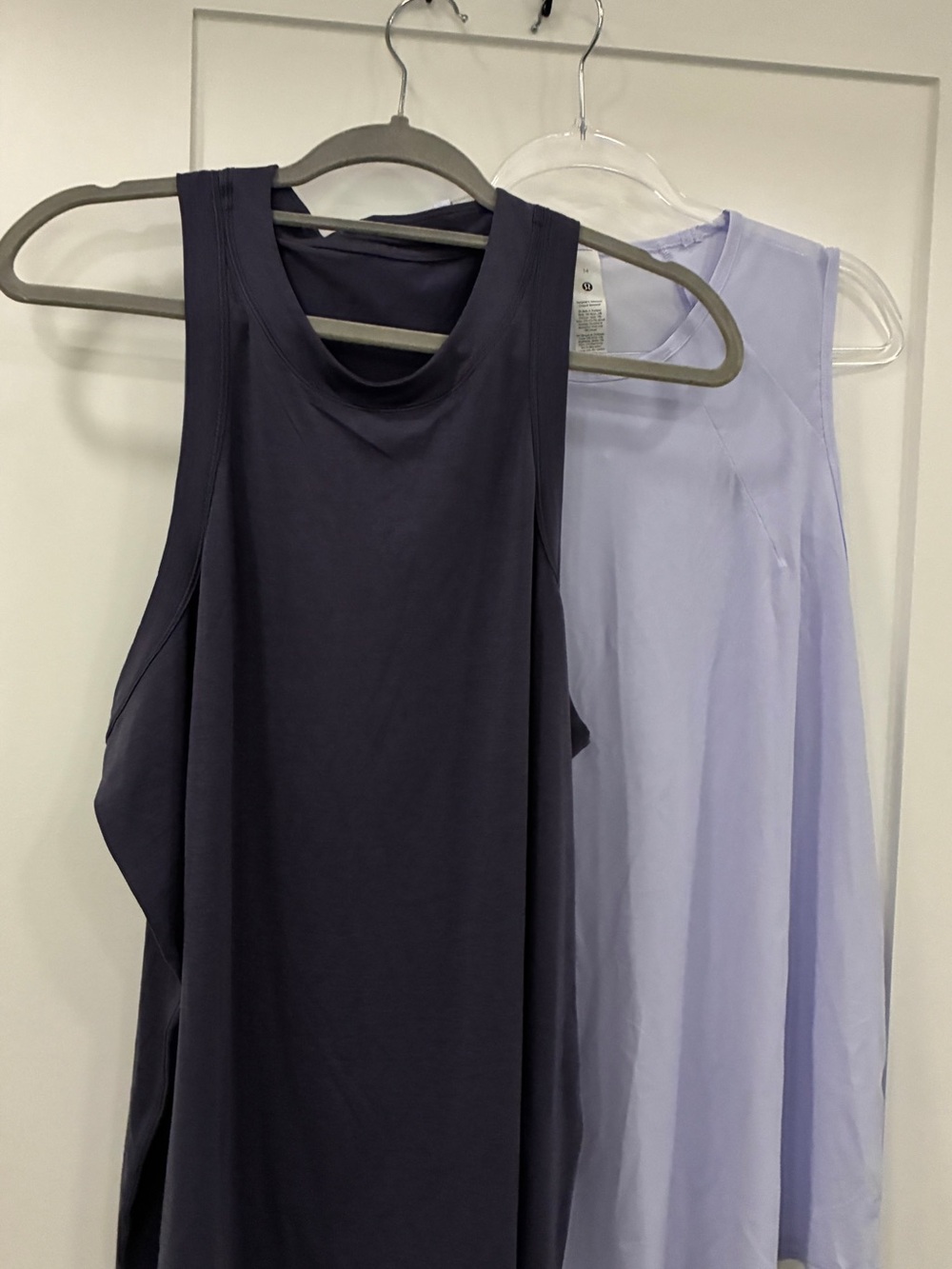 Lululemon Tank Top Bundle Sz 14 – 2 Sleeveless Workout Tops Purple & Lavender